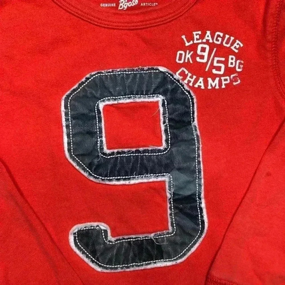OshKosh Shirt Number 9 Orange  Size 4T - Picture 16 of 16